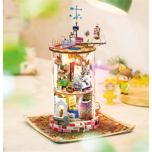 Dome à construire Maison en fleurs