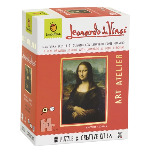 Puzzle creatif Léonard de Vinci