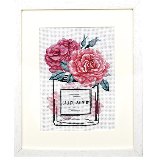 Kit point de croix Eau de parfum rose