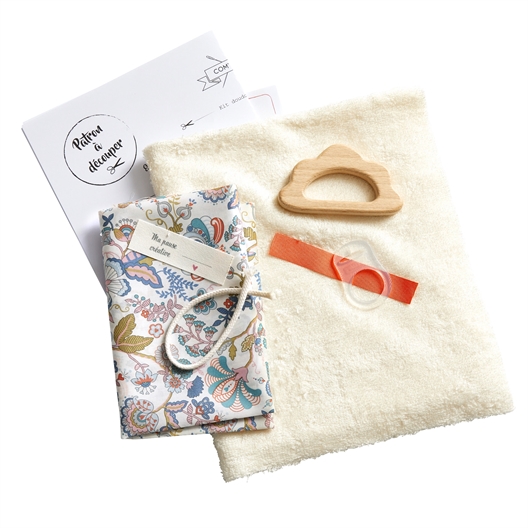 Kit couture Liberty doudou Nuage