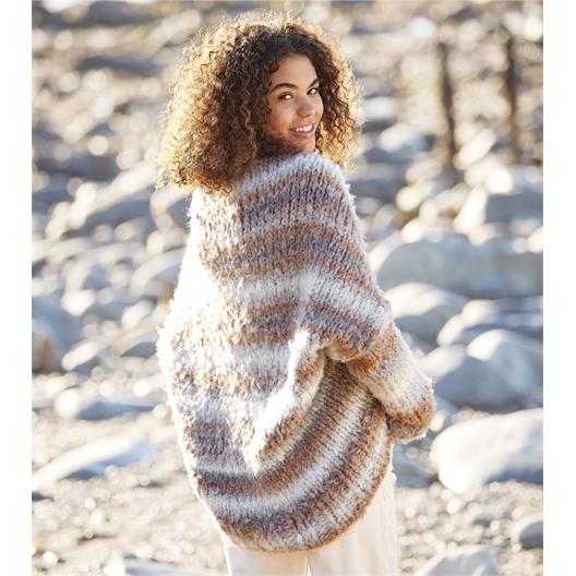 Modèle tricot Galaxy gilet femme n°1