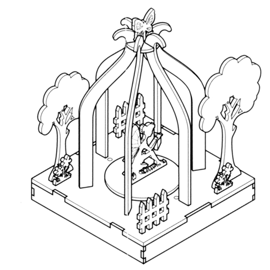 Kit jardin de rêve à assembler