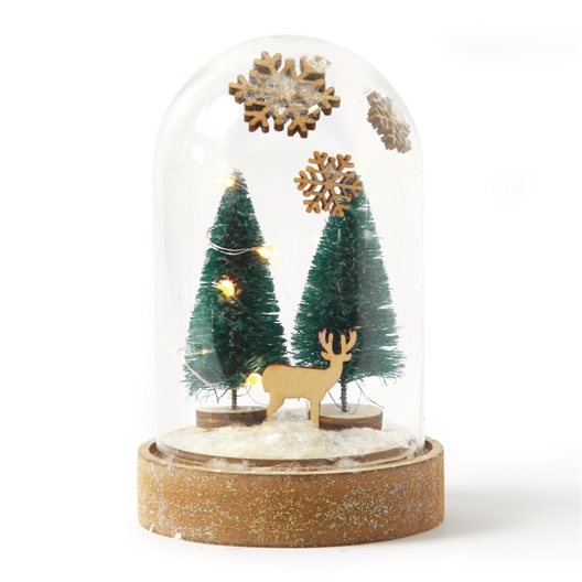 Kit 2 cloches avec décoration de Noël