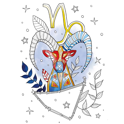 Voyage astral, un livre à colorier