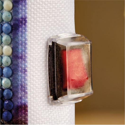 Kit perles à coller pré-encadrées LED Cottage en hiver