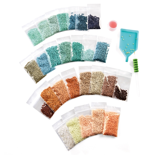 Kit perles à coller Diamond Dotz® La Nativité