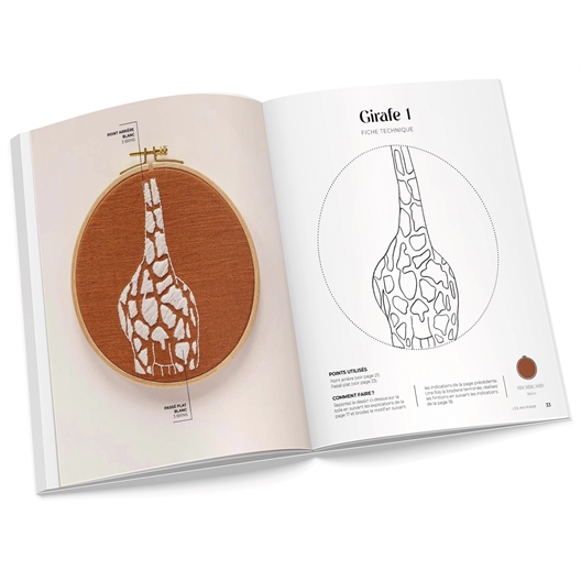 Livre Jungle broderie