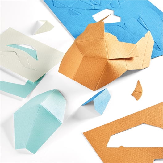 Kit 3D en papier oiseaux