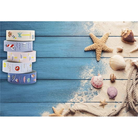 Set de 5 Masking Tape Maritime