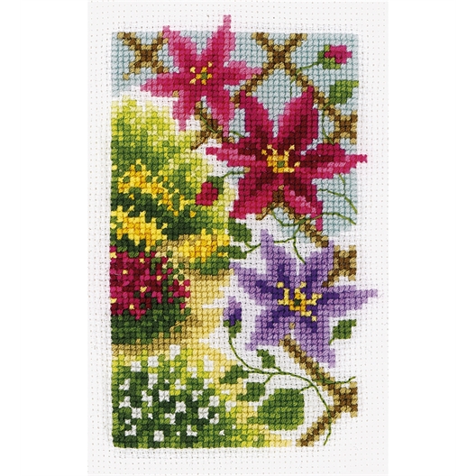 Set de 3 mini tableaux à broder