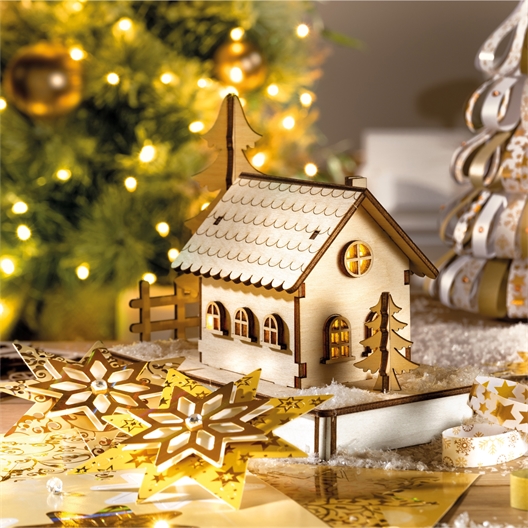 Kit Chalet 3D en bois
