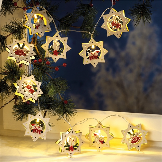 Guirlandes 10 étoiles