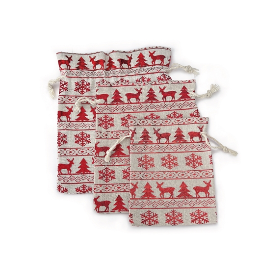 Lot de 9 sacs cadeaux