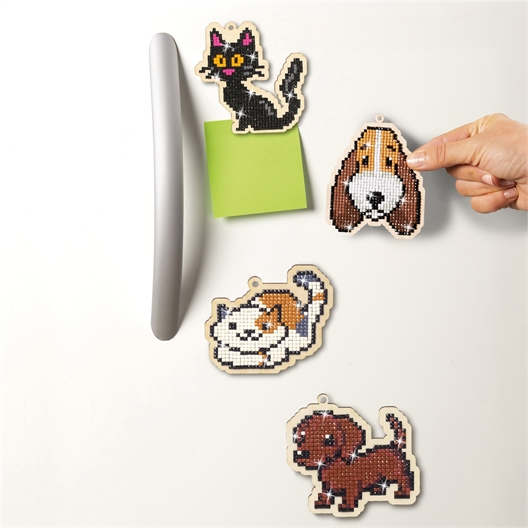 Décoration à diamanter Buddy le basset