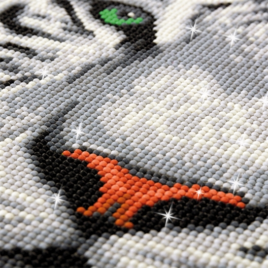 Kit broderie diamant Duo de zèbres