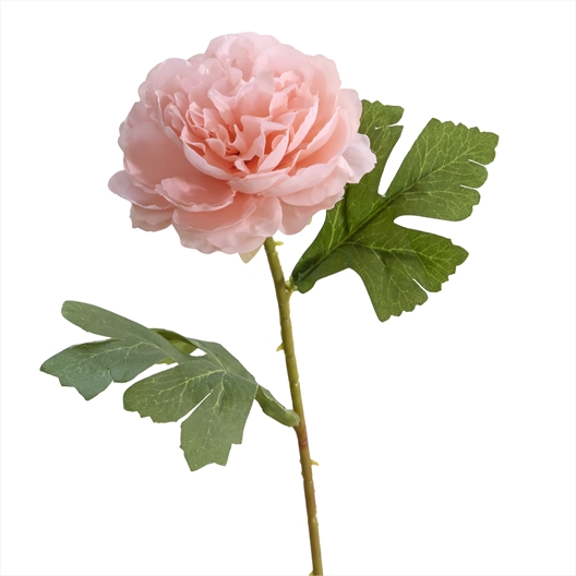 Rose artificielle violet ou pêche