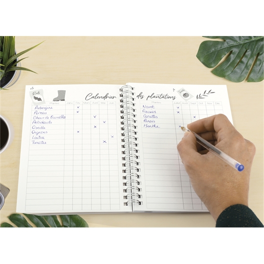 Carnet de jardinage