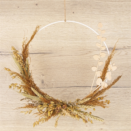 Fleurs séchées rose tendre ou naturelles