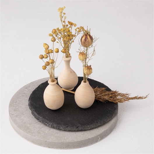 Fleurs séchées rose tendre ou naturelles