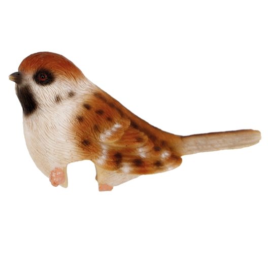 Décoration pot de fleur oiseau