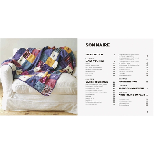 La Bible des carrés en tricot