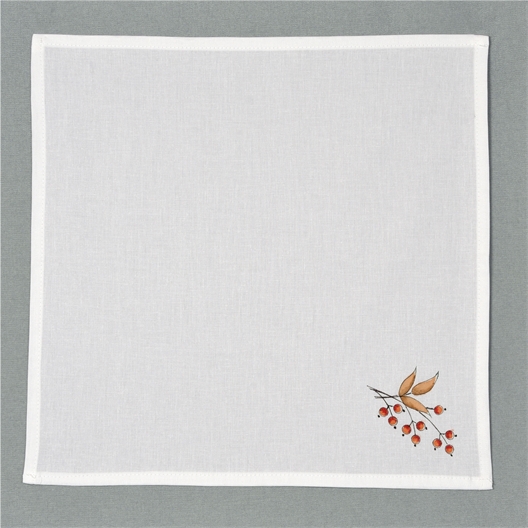 Linge de table feuilles d'automne