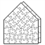 Maison puzzle 3D à monter Cabane