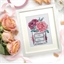 Kit point de croix Eau de parfum rose