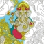 Petit livre à colorier India
