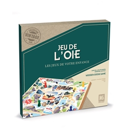 Jeu de l'oie en bois