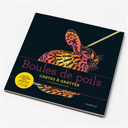 Cartes à gratter Boules de poils