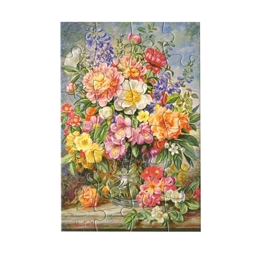 Puzzle carte postale 24 pièces Bouquet d'été