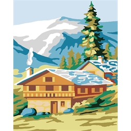 Kit canevas Chalet