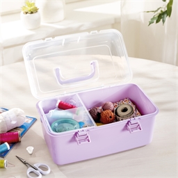 Boîte de rangement parme