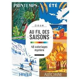40 coloriages mystère Au fil des saisons