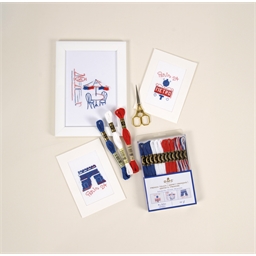 Kit broderie Esprit français