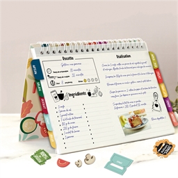 Kit carnet mes recettes de famille