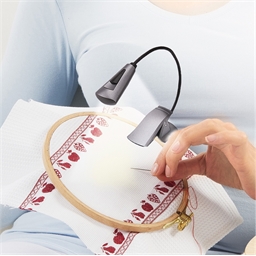 Lampe flexible 6 LED avec pince