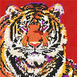 Mosaïc Art XL : Tigre