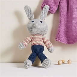 Kit doudou lapin à tricoter
