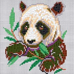 Mosaïc Art : Panda