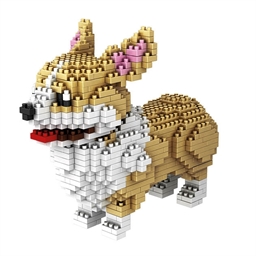 Puzzle 3D chien de compagnie Corgi