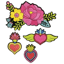 Badges brodés Viva la vida