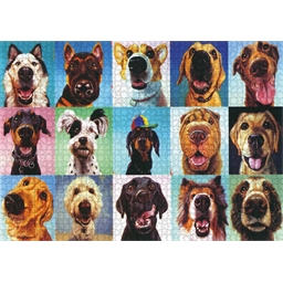 Puzzle 1000 pièces Portrait de chien
