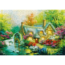 Puzzle 1000 pièces Cottage de campagne