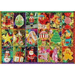 Puzzle 1000 pièces Déco de Noël