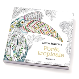 Petit livre de coloriages-forêt tropicale