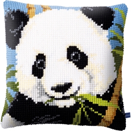 Kit coussin canevas Panda
