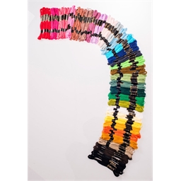 Lot de 120 échevettes en coton