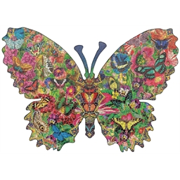 Puzzle 1000 pièces forme papillon Ménagerie